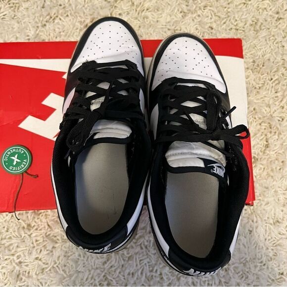Nike Dunk Low Panda Black & White Mens - Picture 8 of 10